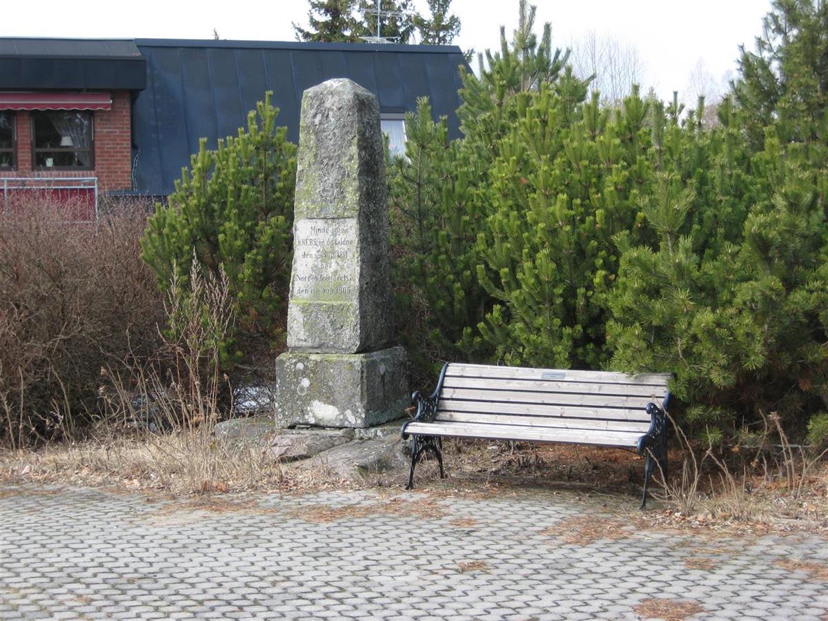 Oberst Krebs bauta på Skotterud - Klikk for stort bilde